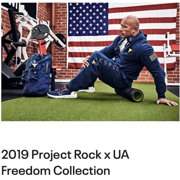 Under Armour Wom 7.5 Shoes Academy Blue Project Rock 2 Training Lightweight Run - Picture 7 of 11